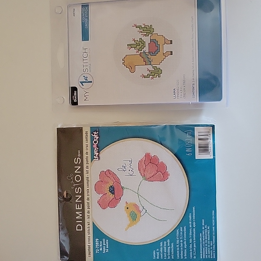Cross stitch kits bundle